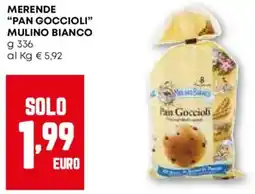 Pam Merende "pan goccioli MULINO BIANCO offerta