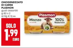 Pam Omogeneizzato di carne PLASMON offerta