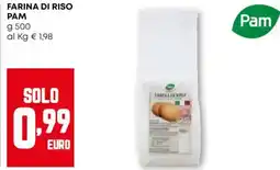 Pam Farina di riso PAM offerta