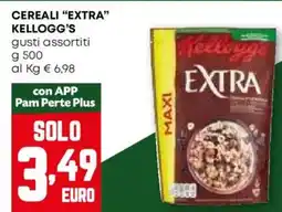 Pam Cereali "extra" KELLOGG'S gusti assortiti offerta