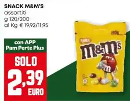 Pam Snack M&M'S assortiti offerta