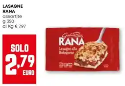 Pam Lasagne RANA assortite offerta