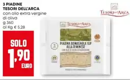 Pam 3 piadine TESORI DELL'ARCA offerta