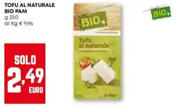 Pam Tofu al naturale BIO PAM offerta