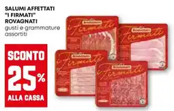 Pam Salumi affettati "i firmati ROVAGNATI offerta