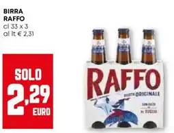 Pam Birra RAFFO offerta