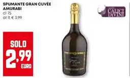 Pam Spumante gran cuvée AMURABI offerta