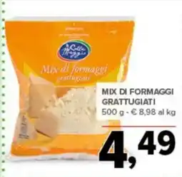 Todis Mix di formaggi grattugiati offerta
