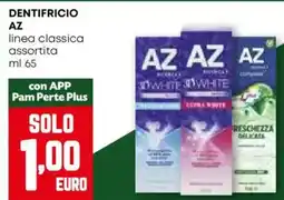 Pam Dentifricio AZ offerta