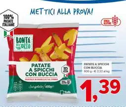 Todis Patate a spicchi con buccia offerta