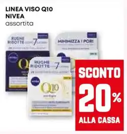 Pam Linea viso q10 NIVEA assortita offerta