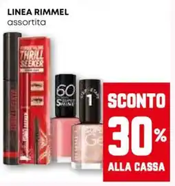 Pam Linea assortita RIMMEL offerta