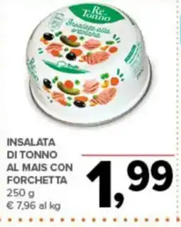 Todis Insalata di tonno al mais con forchetta offerta