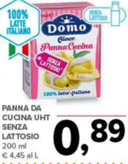 Todis Panna da cucina uht senza lattosio offerta