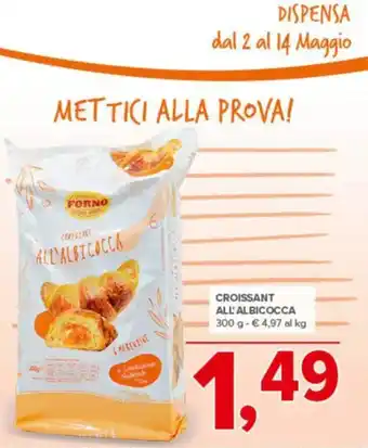 Todis Croissant all'albicocca offerta
