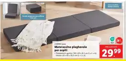 Lidl Materassino pieghevole per ospiti offerta