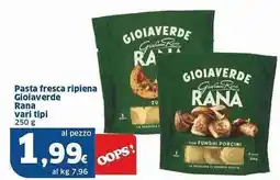 Sigma Pasta fresca ripiena Gioiaverde Rana vari tipi offerta