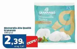 Sigma Mozzarella Alta Qualità Granarolo offerta