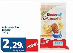 Sigma Colazione Più Kinder offerta
