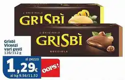 Sigma Grisbi Vicenzi vari gusti offerta