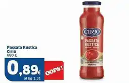 Sigma Passata Rustica Cirio offerta