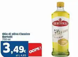 Sigma Olio di oliva Classico Bertolli offerta