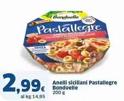 Sigma Anelli siciliani Pastallegre Bonduelle offerta