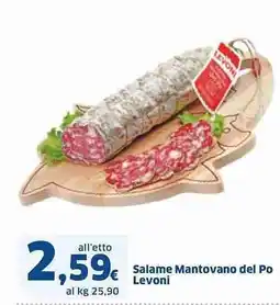Sigma Salame Mantovano del Po Levoni offerta
