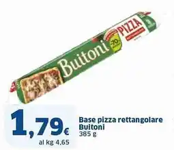 Sigma Base pizza rettangolare Buitoni offerta