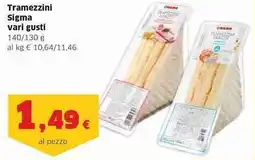 Sigma Tramezzini Sigma vari gusti offerta