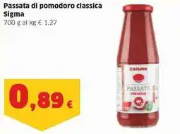 Sigma Passata di pomodoro classica Sigma offerta