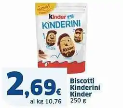 Sigma Biscotti Kinderini Kinder offerta