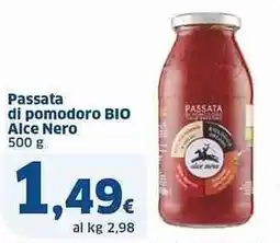 Sigma Passata di pomodoro BIO Alce Nero offerta