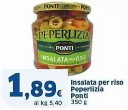Sigma Insalata per riso Peperlizia Ponti offerta