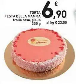 Spazio Conad Torta festa della mamma frolla rosa, gialla offerta