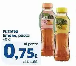 Sigma Fuzetea limone, pesca offerta