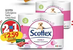 Despar SCOTTEX Carta Igienica Family offerta