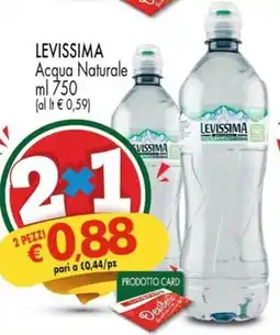 Despar LEVISSIMA Acqua Naturale offerta