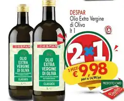 Despar DESPAR Olio Extra Vergine di Oliva offerta