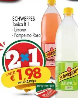 Despar SCHWEPPES Tonica offerta