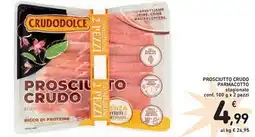 Spazio Conad Prosciutto crudo parmacotto stagionato conf. x 2 pezzi offerta