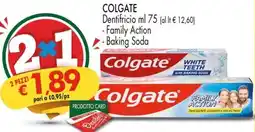 Despar COLGATE Dentifricio -Family Action -Baking Soda offerta