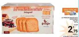 Spazio Conad Le fresche biscottate grissinbon vari tipi offerta
