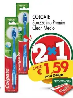 Despar COLGATE Spazzolino Premier Clean Medio offerta