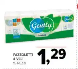 Todis Fazzoletti 4 veli 15 pezzi offerta