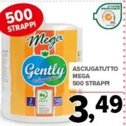 Todis Asciugatutto mega 500 strappi offerta