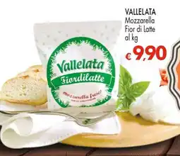 Despar VALLELATA Mozzarella Fior di Latte offerta