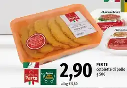 Famila PER TE cotolette di pollo offerta