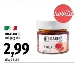 Famila MIGLIARESE 'nduja offerta