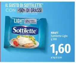 Famila KRAFT Sottilette Light offerta